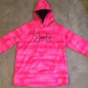 Kids pink under armor jacket